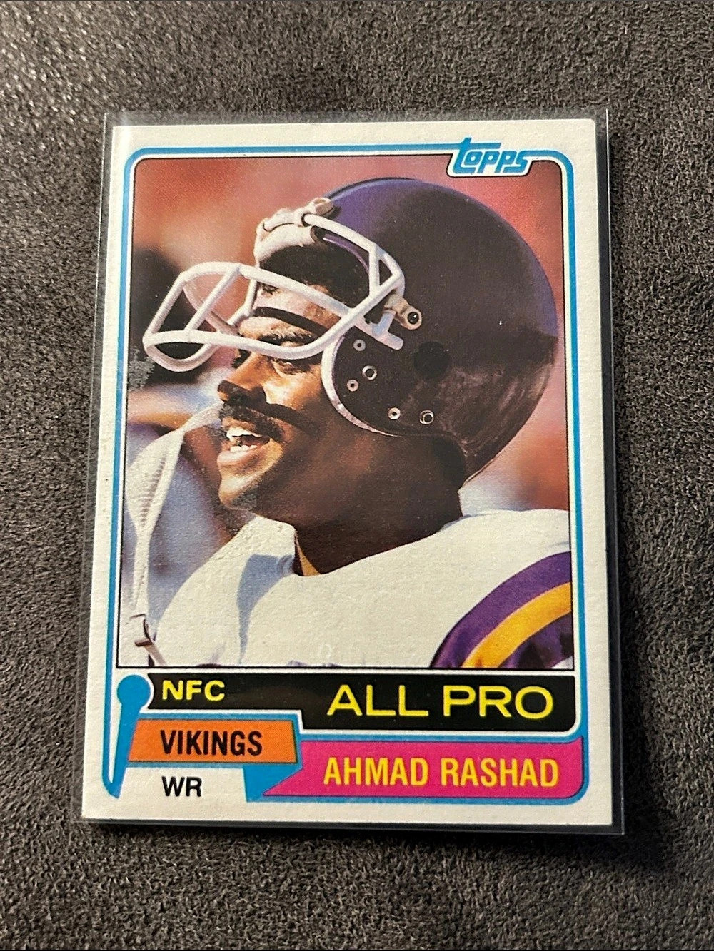 1981 Topps #140 Ahmad Rashad Vikings